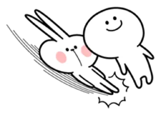 😏 emoji Spoiled rabbit 4@spoiledRabbits Telegram sticker 6 of 41