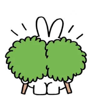 😶 emoji Spoiled rabbit, Edition@spoiledrabbits Telegram sticker 21 of 41