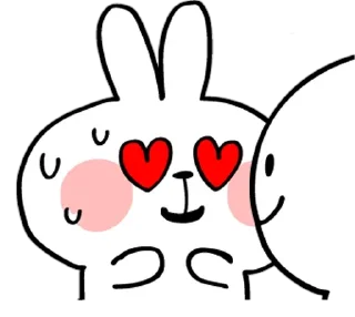 😍 emoji Spoiled rabbit, Edition@spoiledrabbits Telegram sticker 12 of 41