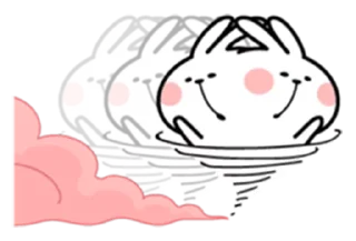 Sticker from Spoiled rabbit 4@spoiledRabbits