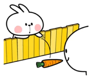 😦 emoji Spoiled rabbit 4@spoiledRabbits Telegram sticker 20 of 41