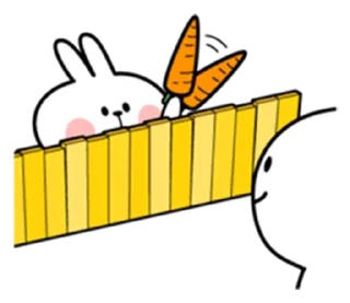 😜 emoji Spoiled rabbit 4@spoiledRabbits Telegram sticker 19 of 41