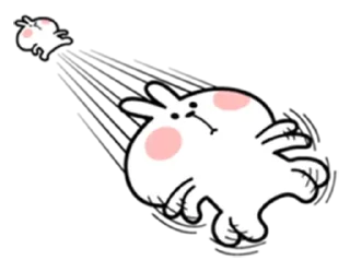 😩 emoji Spoiled rabbit 4@spoiledRabbits Telegram sticker 11 of 41
