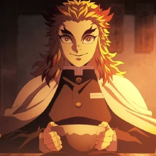 🙂 emoji Kimetsu no Yaiba @StickersofAnime Telegram sticker 1 of 110