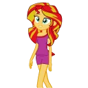 🙃 emoji Sunset Shimmer Telegram sticker 21 of 46