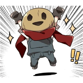 😃 emoji Angels of Death @Nekostickerss Telegram sticker 7 of 41