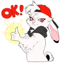 👍 emoji Pyry the pupu Telegram sticker 19 of 29