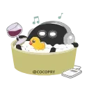 🛁 emoji HeyQ- @MochaStickers Telegram sticker 14 of 22