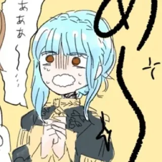 😰 emoji FE Three Houses Telegram sticker 15 of 63