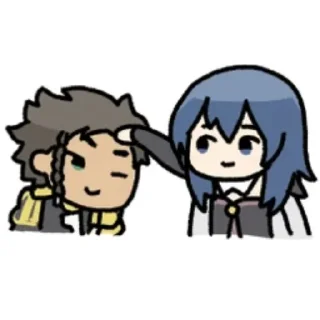 😌 emoji FE Three Houses Telegram sticker 5 of 63