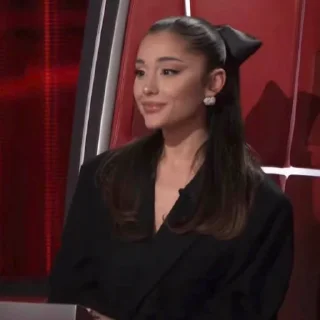 😐 emoji 'Ariana Grande | @iStickerLand, Telegram sticker 5 of 57