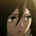 🖤 emoji -「Mikasa Ackerman🖤💫↯」¦ @kpopstan Telegram sticker 3 of 120