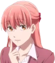 🤔 emoji Wotaku ni Koi wa Muzukashii Telegram sticker 20 of 27