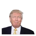 ☺️ emoji Donald Trump’d Telegram sticker 16 of 28