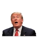 😯 emoji Donald Trump’d Telegram sticker 12 of 28
