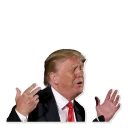 🎤 emoji Donald Trump’d Telegram sticker 5 of 28
