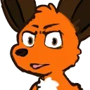 🤔 emoji Timmy Fox Animated | @TimmyFoxStickers Telegram sticker 16 of 20
