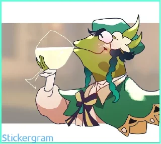 😌 emoji Xiao = ciao = ciao primogems Telegram sticker 21 of 56