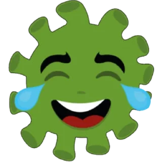😂 emoji @Beautifulstickers🦠coronamoji🦠 Telegram sticker 8 of 59