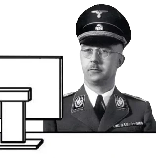 👨‍💻 emoji Heinrich Himmler Telegram sticker 2 of 26