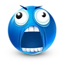 😳 emoji ZooMiK - The Blue Mike Telegram sticker 12 of 17