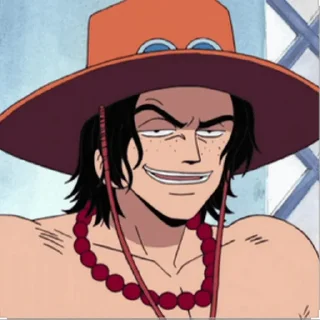 🔥 emoji Portgas D Ace @BR_Gif Telegram sticker 22 of 60