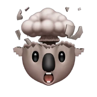 🤯 emoji Cose che gli esplode la testa Telegram sticker 24 of 26