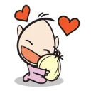 ❤ emoji ni ni 1 Telegram sticker 11 of 100