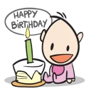 🎂 emoji ni ni 1 Telegram sticker 24 of 100
