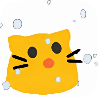 ❄️ emoji blobcats3 by @kouseki Telegram sticker 17 of 50