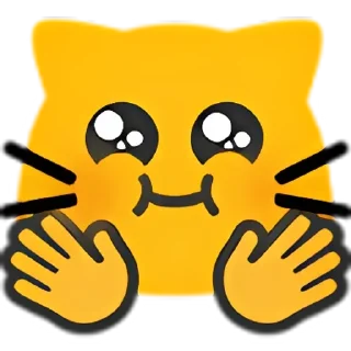 🤗 emoji blobcats2 by @kouseki Telegram sticker 21 of 120