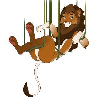 💤 emoji MafunDi the elvish Lion Telegram sticker 12 of 30