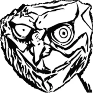 😈 emoji Distortion TrollFace | @The_Last_Nam_Nam Telegram sticker 8 of 65