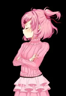 😒 emoji *♡*Natsuki*♡* Telegram sticker 6 of 89