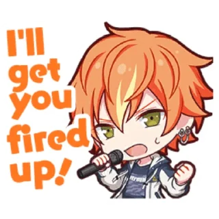😠 emoji Project Sekai Akito Telegram sticker 20 of 24