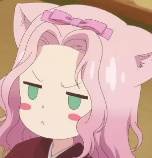 😶 emoji Anime Telegram sticker 9 of 95