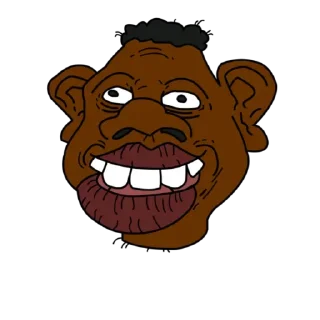 🦍 emoji Avoid monkeys Telegram sticker 7 of 115