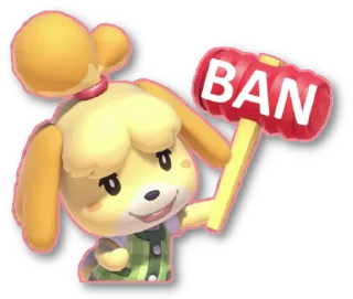 🔨 emoji Animal Crossing Telegram sticker 7 of 9