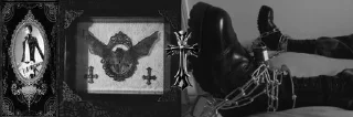 🌟 emoji ⋆₊ ♱ gothic banners // @deadbu Telegram sticker 23 of 28