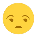 😒 emoji @AnimatedEmojiOS Flat 😎 Telegram sticker 17 of 27