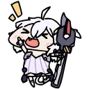 👋 emoji Azur Lane Animated | @KyouinArchive Telegram sticker 7 of 40