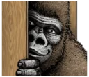 🚪 emoji Gorilla Gorilla 2 Telegram sticker 23 of 40