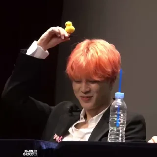 🧁 emoji pinky jimin   ˑ ♡ ֗   @tyrns . Telegram sticker 23 of 30
