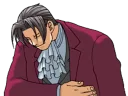 🙂 emoji Phoenix Wright Telegram sticker 18 of 39