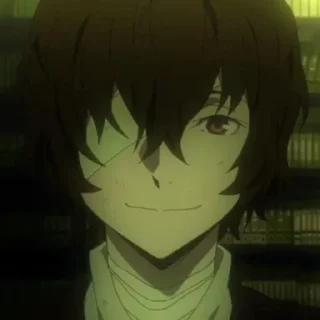 🙂 emoji ⛓ Dazai - @iRammy ⛓ Telegram sticker 19 of 78