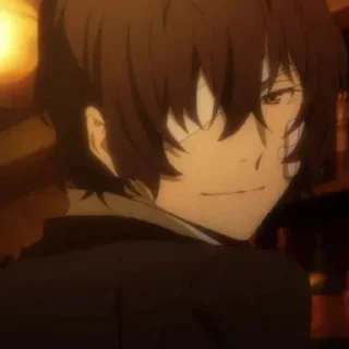 🙂 emoji ⛓ Dazai - @iRammy ⛓ Telegram sticker 15 of 78