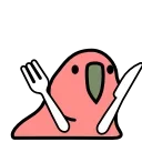 🍽 emoji party parrot @CenterOfSticker Telegram sticker 21 of 34