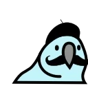 🤡 emoji Party Parrot @AM_stickers Telegram sticker 5 of 20