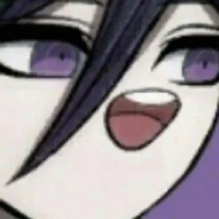 🖤 emoji Kokichi Oma Telegram sticker 23 of 51