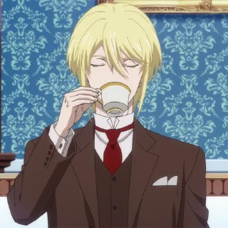 🍷 emoji William Moriarty [@TodorokiShouto] Telegram sticker 5 of 90